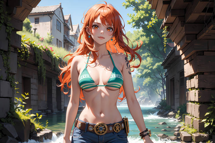 Nami (One Piece) Rule 34 Image