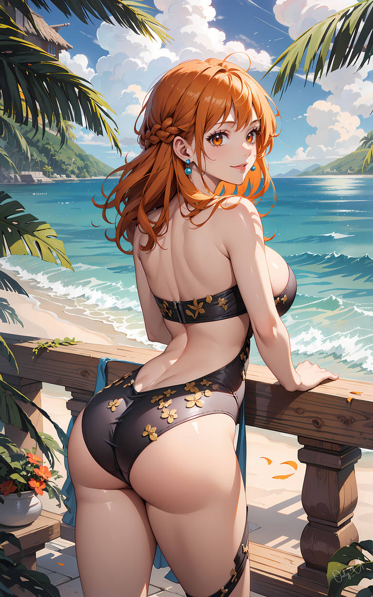Nami (One Piece) Rule 34 Image