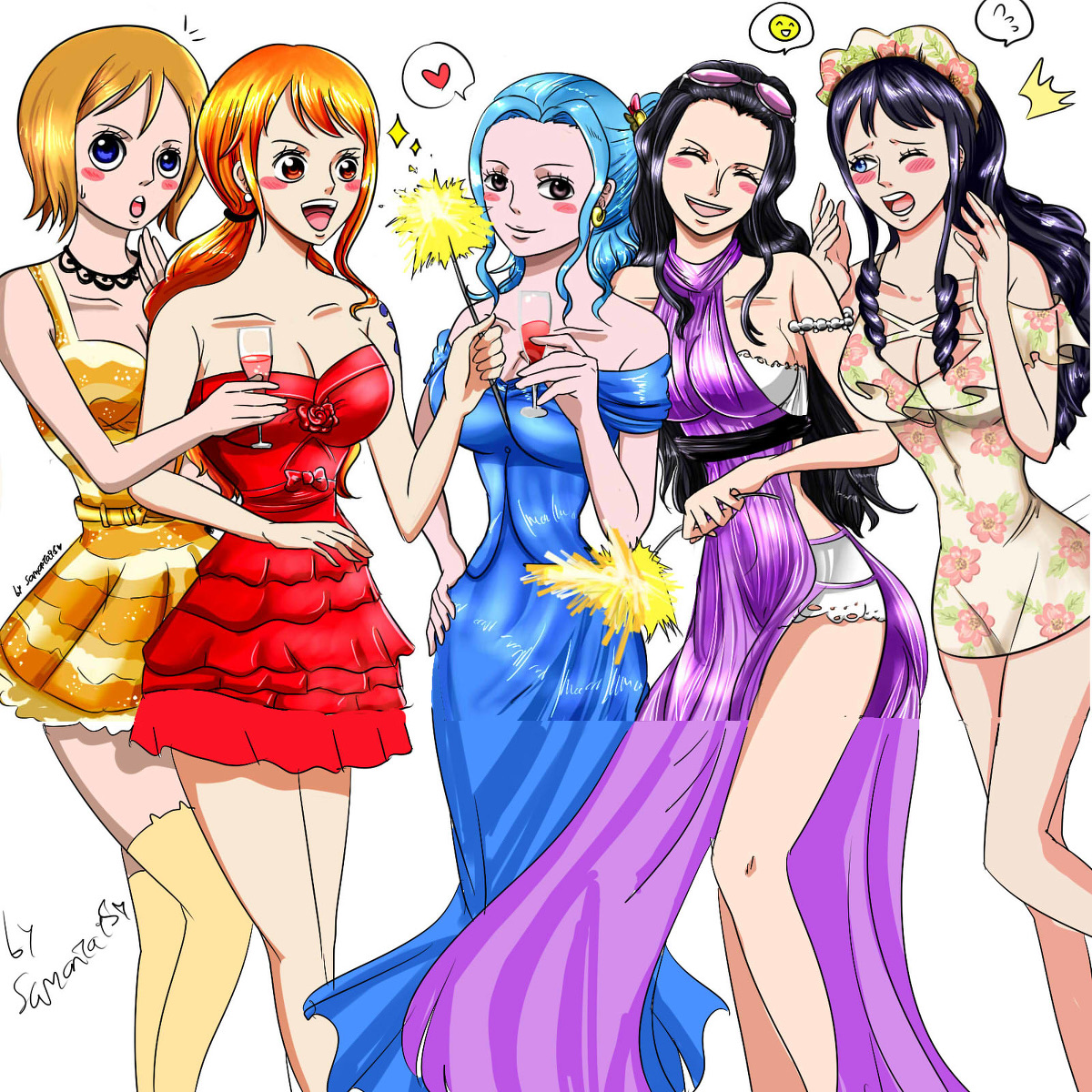 Baby 5 (One Piece) Rule 34 Image