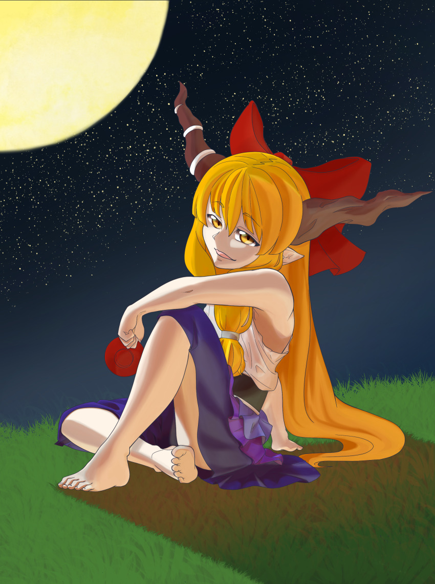 Ibuki Suika (Touhou) Rule 34 Image