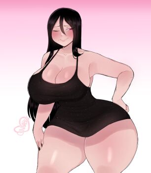 Black Dress Rule 34 Image