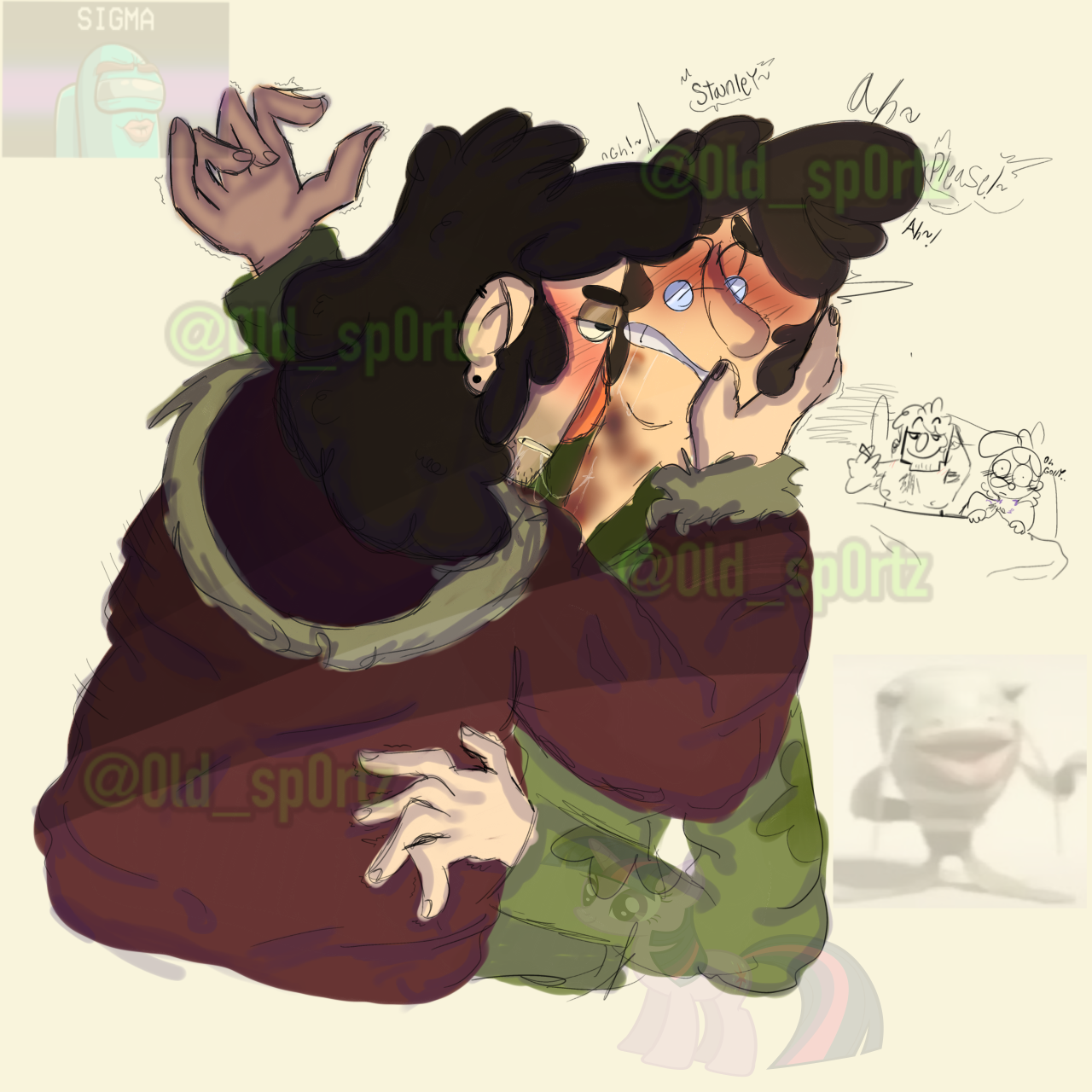 Fiddleford Mcgucket (Disney) Rule 34 Image