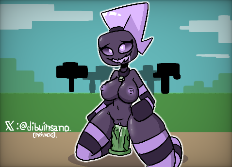 Endergirl (Minecraft) Rule 34 Image