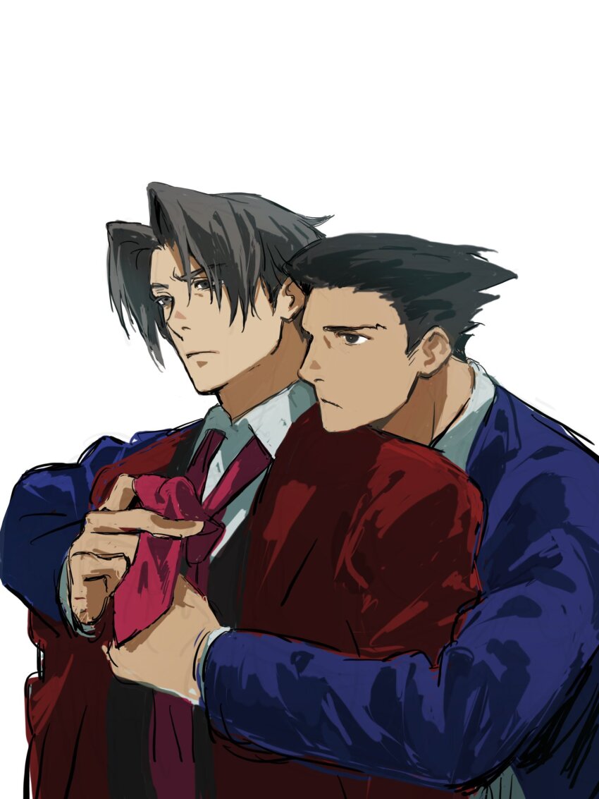 Miles Edgeworth (Ace Attorney) Rule 34 Image