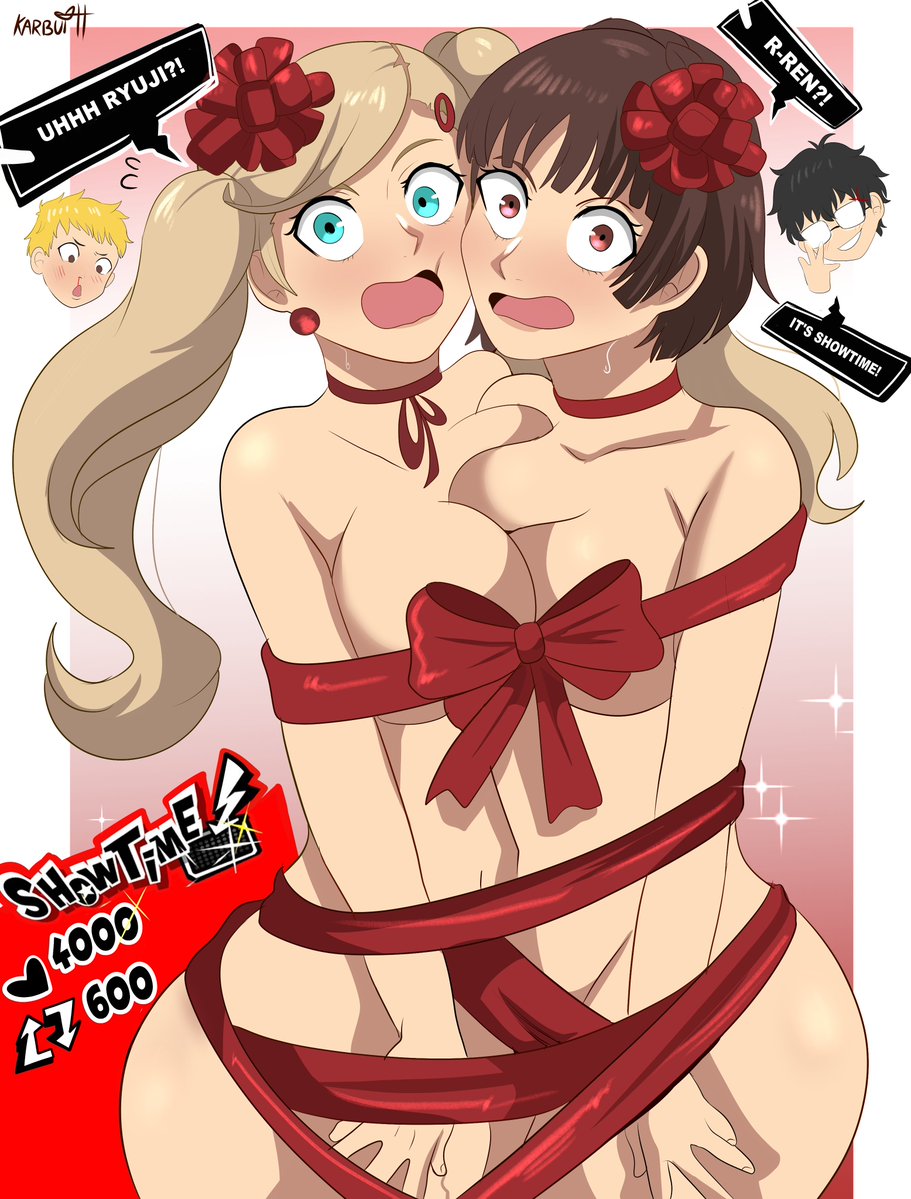 Ann Takamaki (Christmas) Rule 34 Image