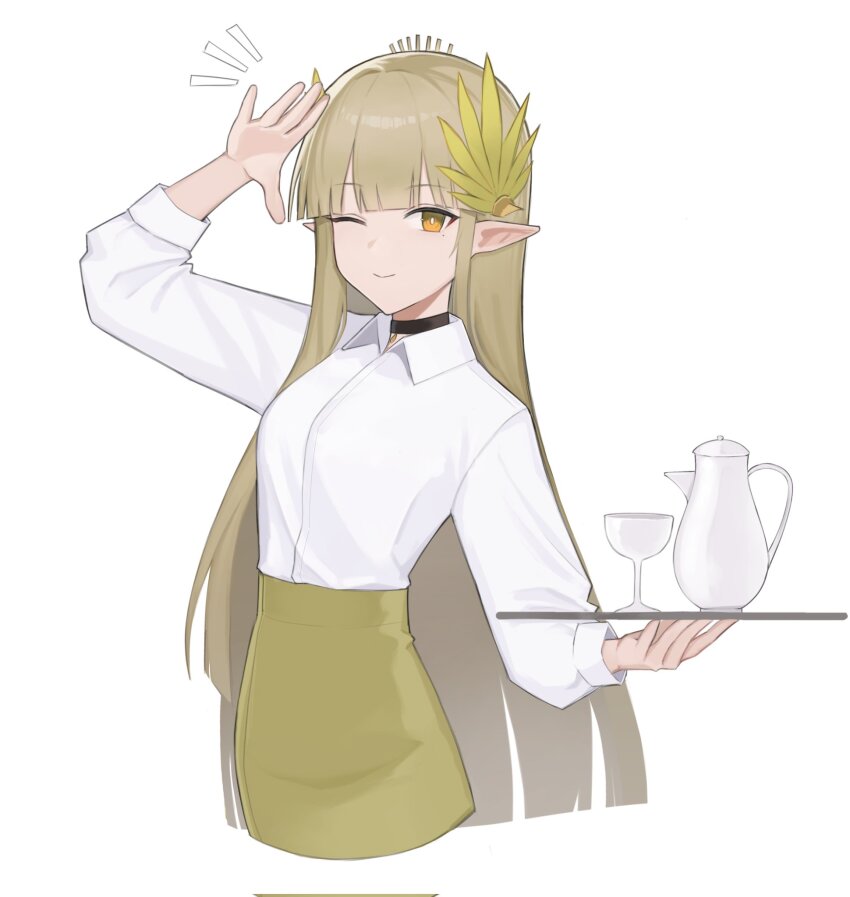 Muelsyse (Arknights) Rule 34 Image
