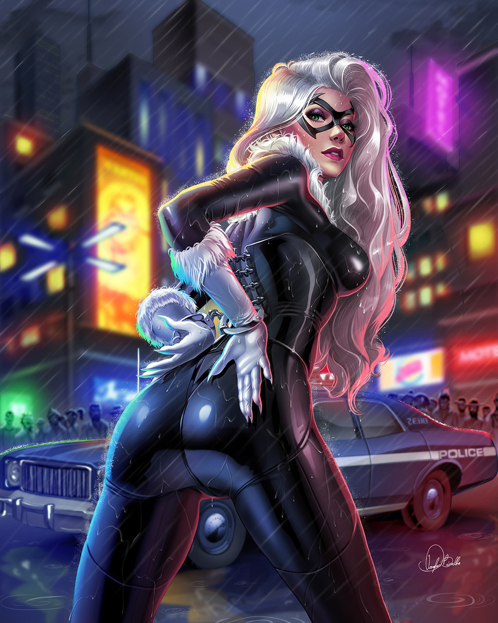 Black Cat (Marvel) Rule 34 Image