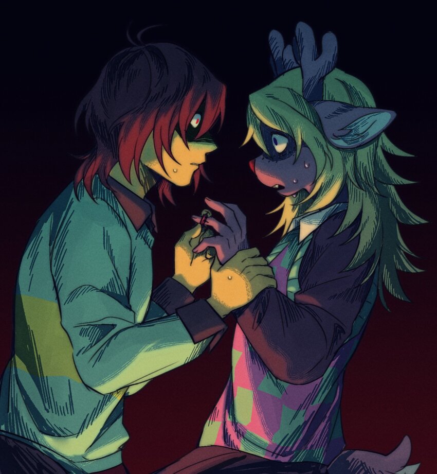 Kris (Deltarune) Rule 34 Image