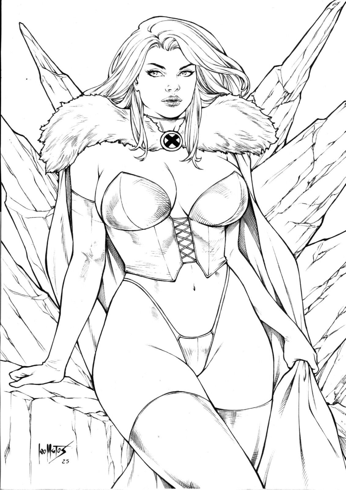 Emma Frost (Hellfire Club) Rule 34 Image
