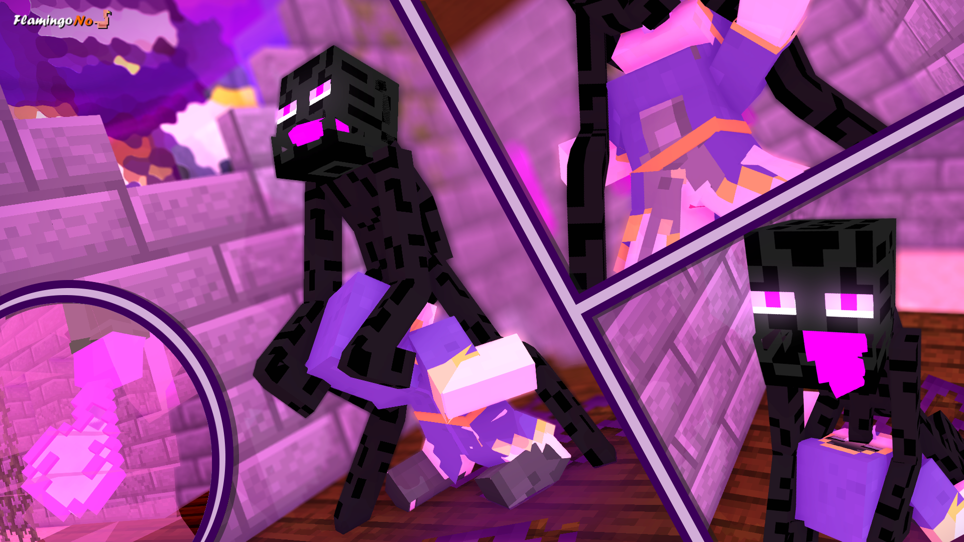 Enderman (Minecraft) Rule 34 Image