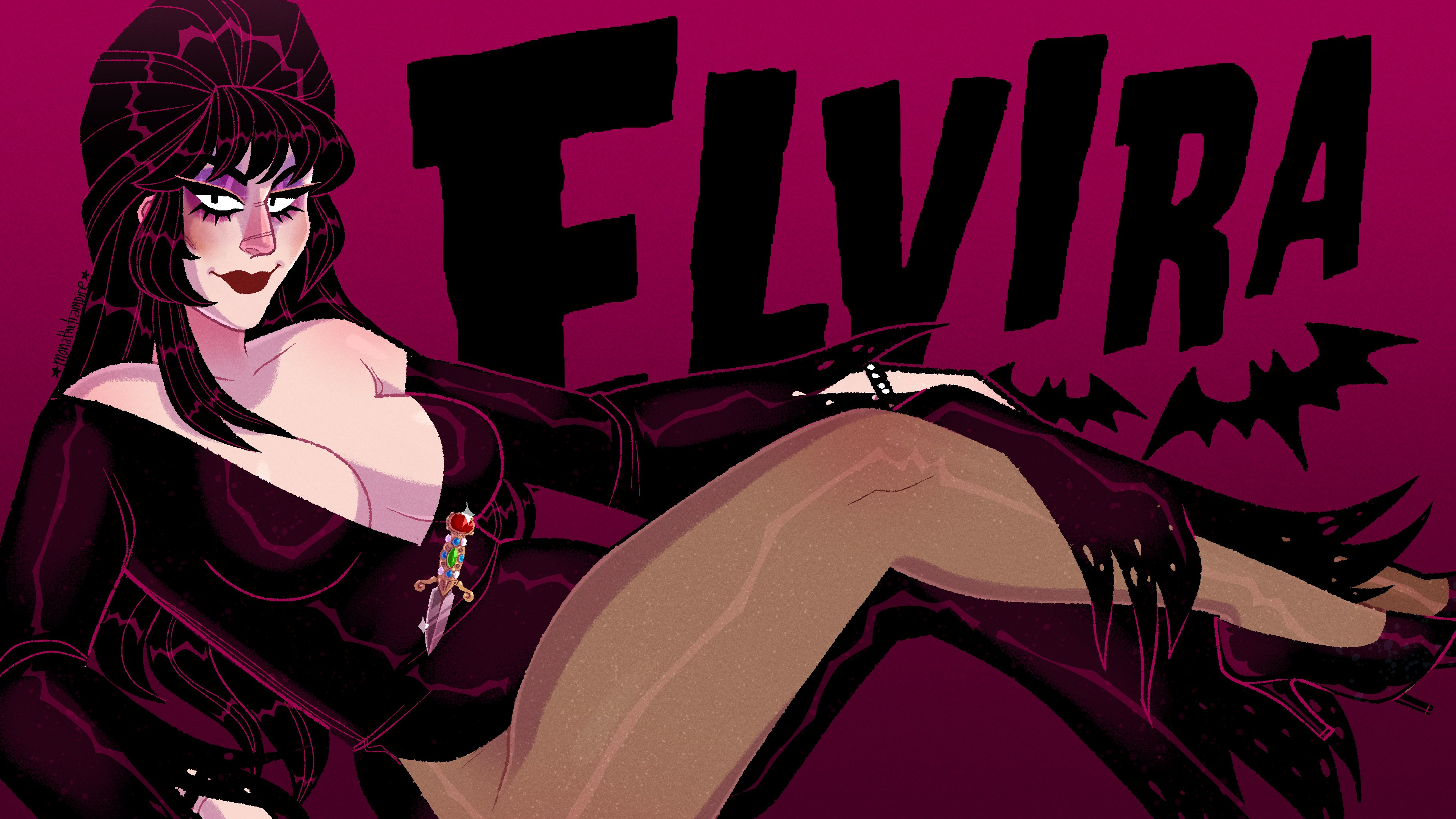 Elvira (Elvira: Mistress Of The Dark) Rule 34 Image