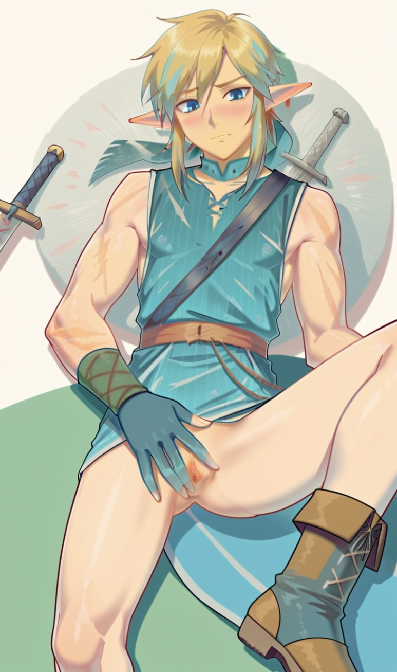 Link (The Legend Of Zelda) Rule 34 Image