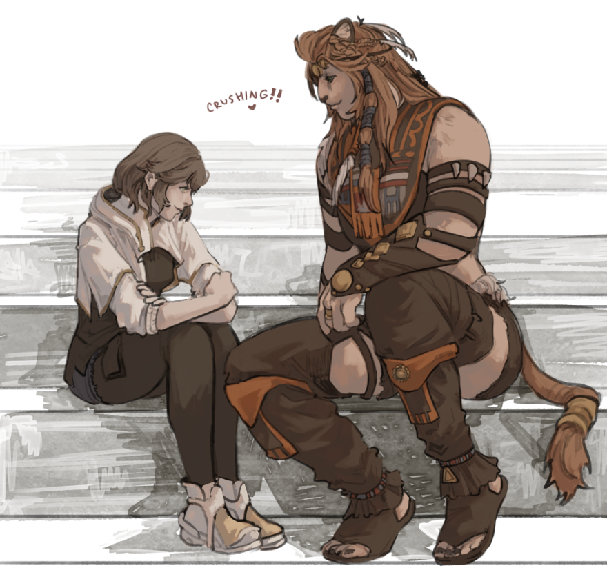 Hrothgar (Final Fantasy) Rule 34 Image