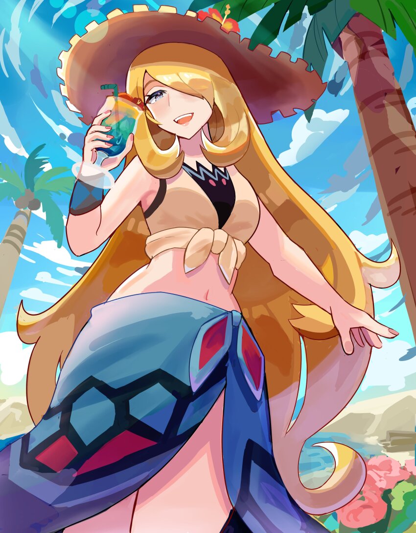 Cynthia (Pokemon) Rule 34 Image
