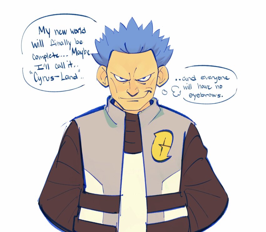 Cyrus (Pokemon) Rule 34 Image