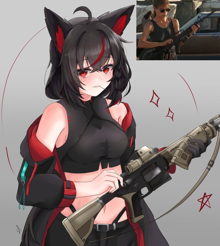 Kurokami Fubuki (Hololive) Rule 34 Image