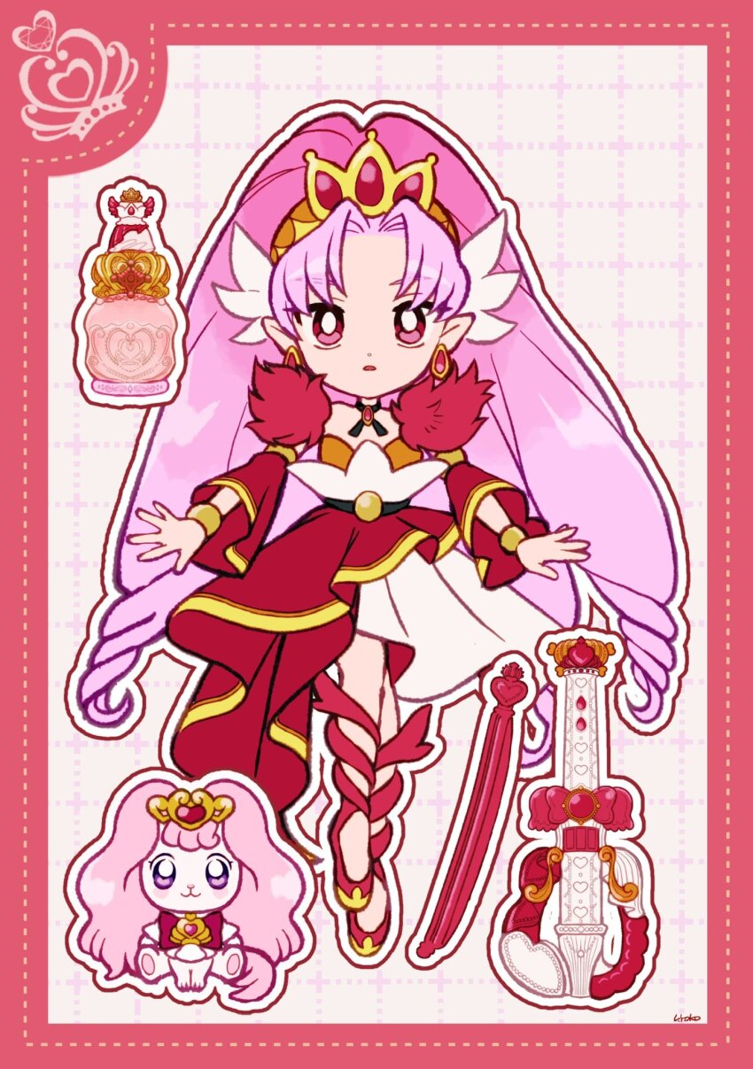 Akagi Towa (Go! Princess Precure) Rule 34 Image