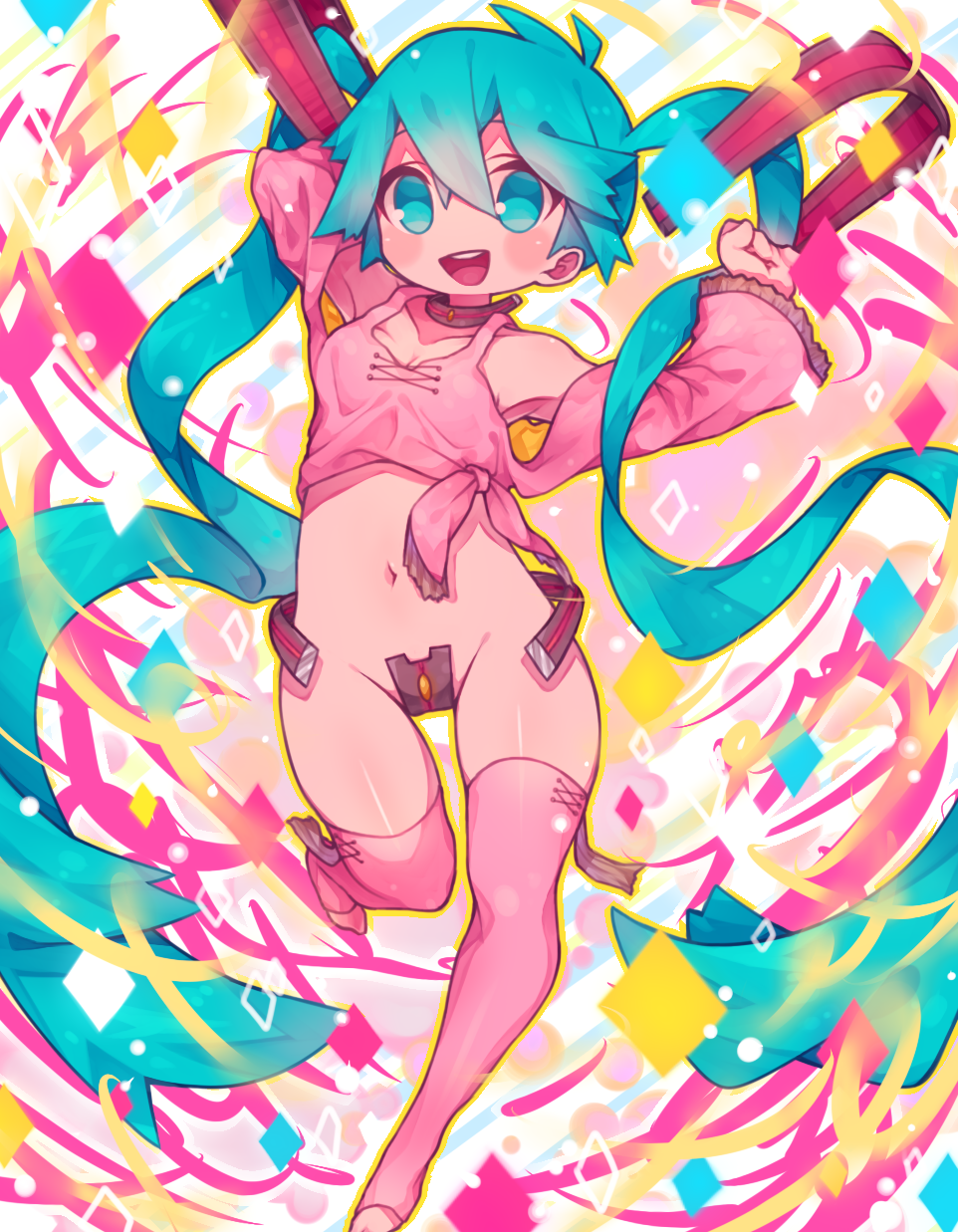 Hatsune Miku (Vocaloid) Rule 34 Image