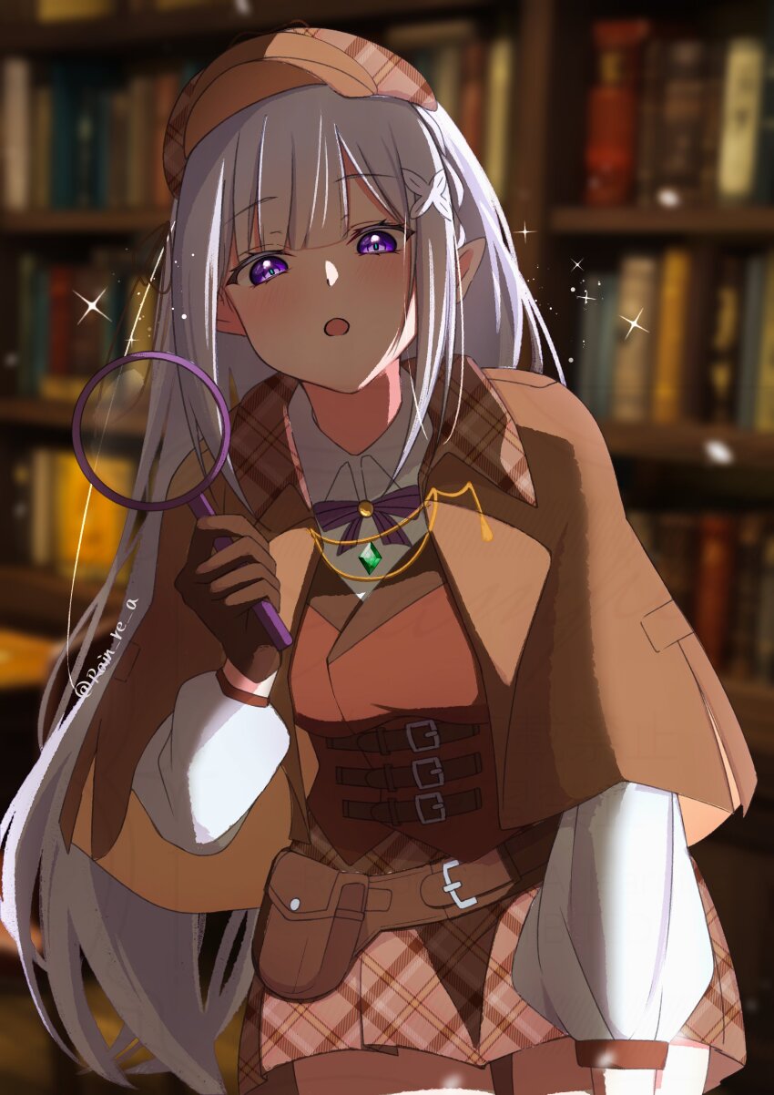 Emilia (Re:Zero) Rule 34 Image
