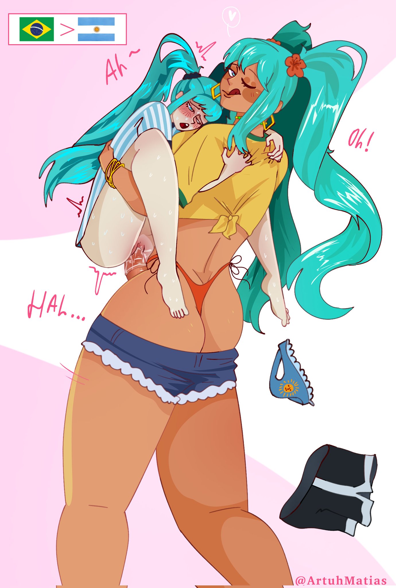 Argentinian Miku (Vocaloid) Rule 34 Image