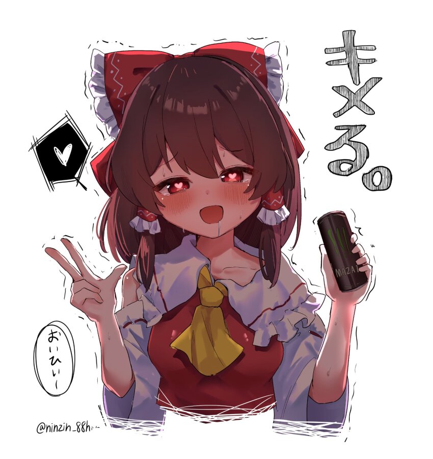 Hakurei Reimu (Monster Energy) Rule 34 Image