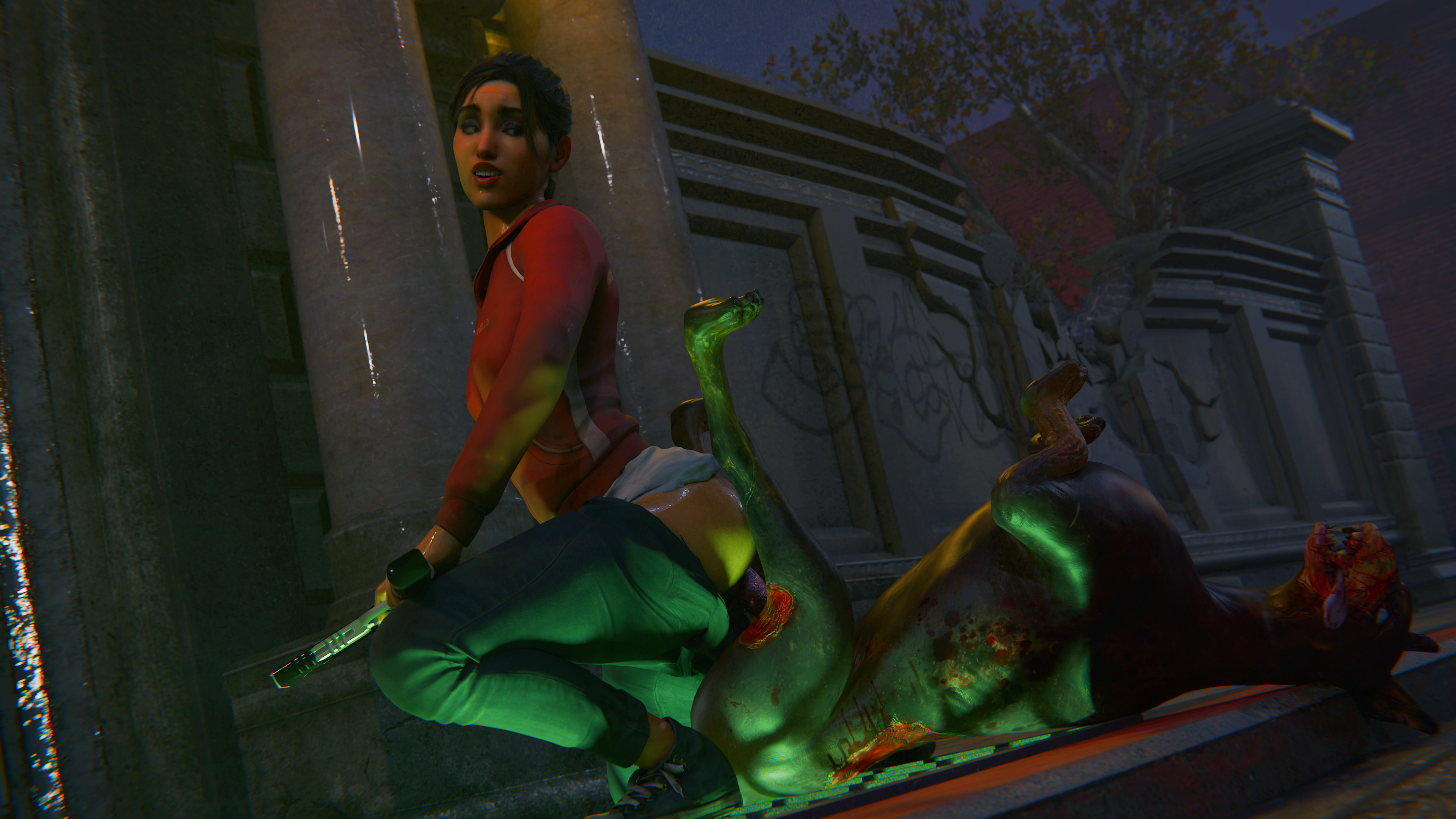 Zoey (Left 4 Dead) Rule 34 Image
