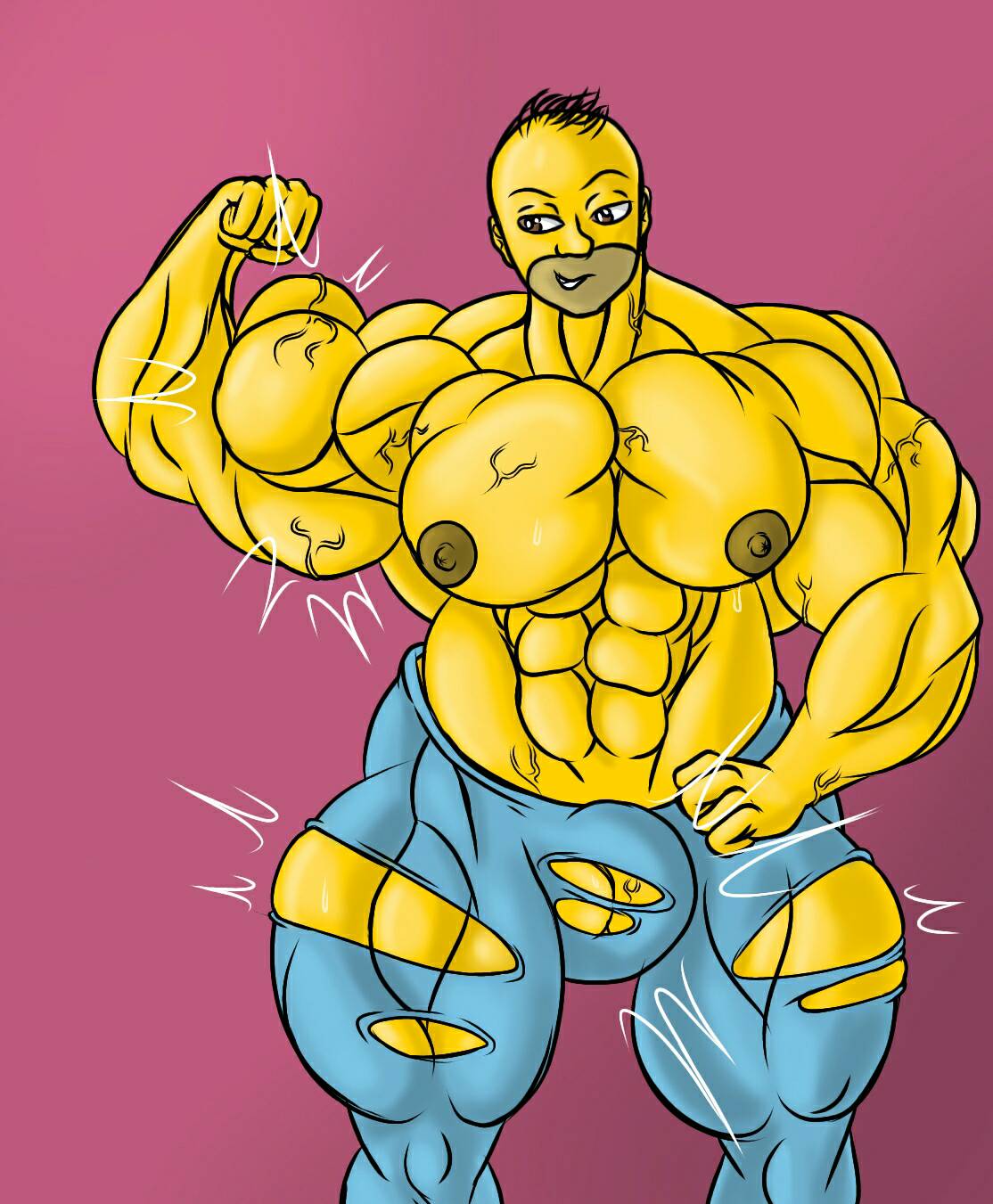 Homer Simpson (The Simpsons) Rule 34 Image