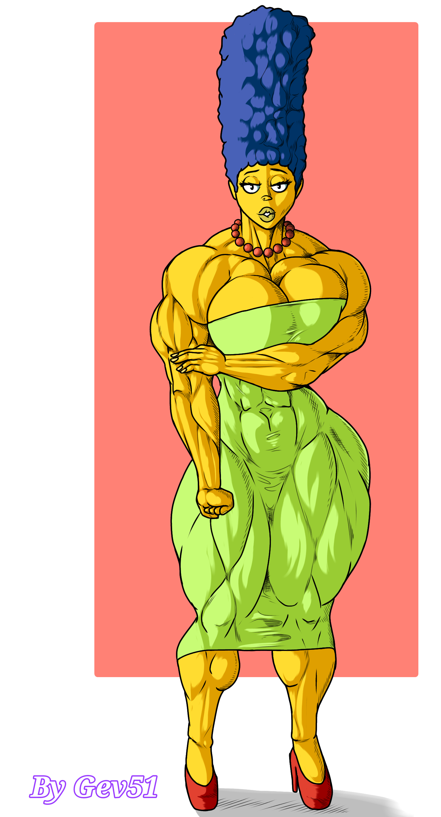 Marge Simpson (The Simpsons) Rule 34 Image