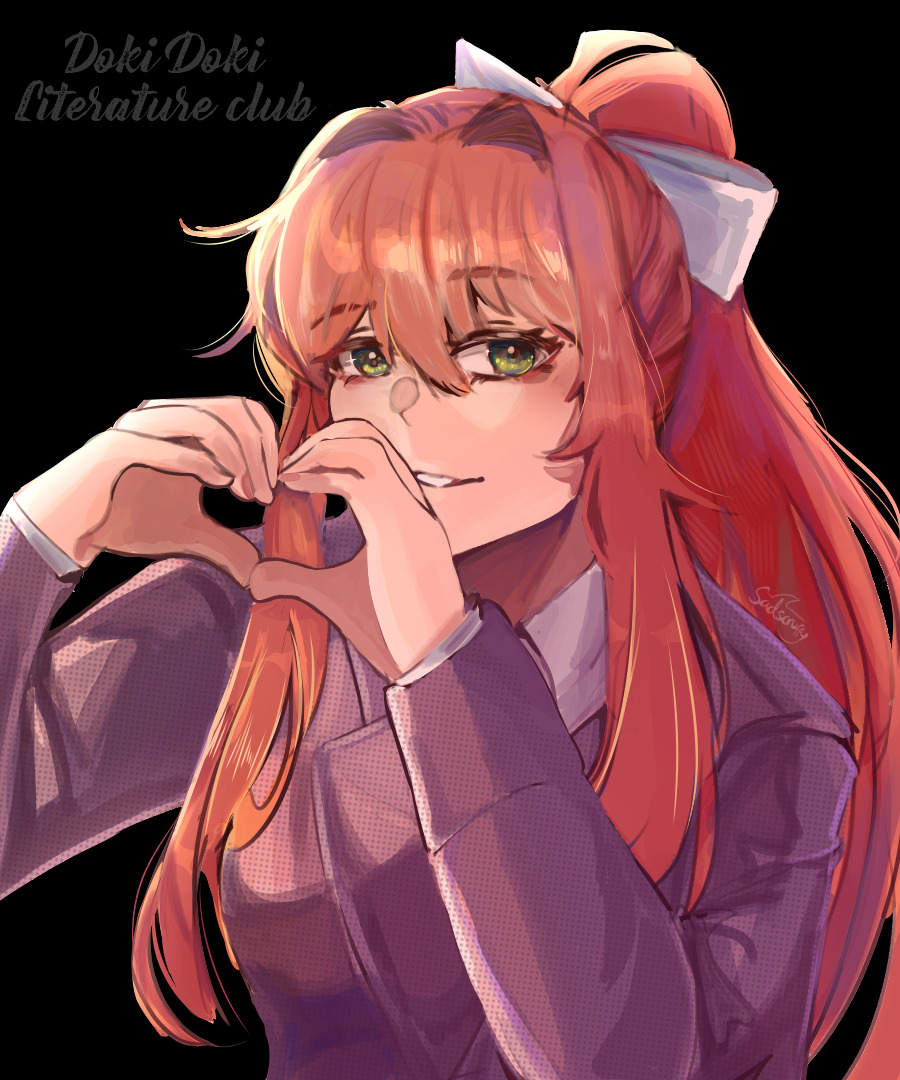 Monika (Doki Doki Literature Club) Rule 34 Image