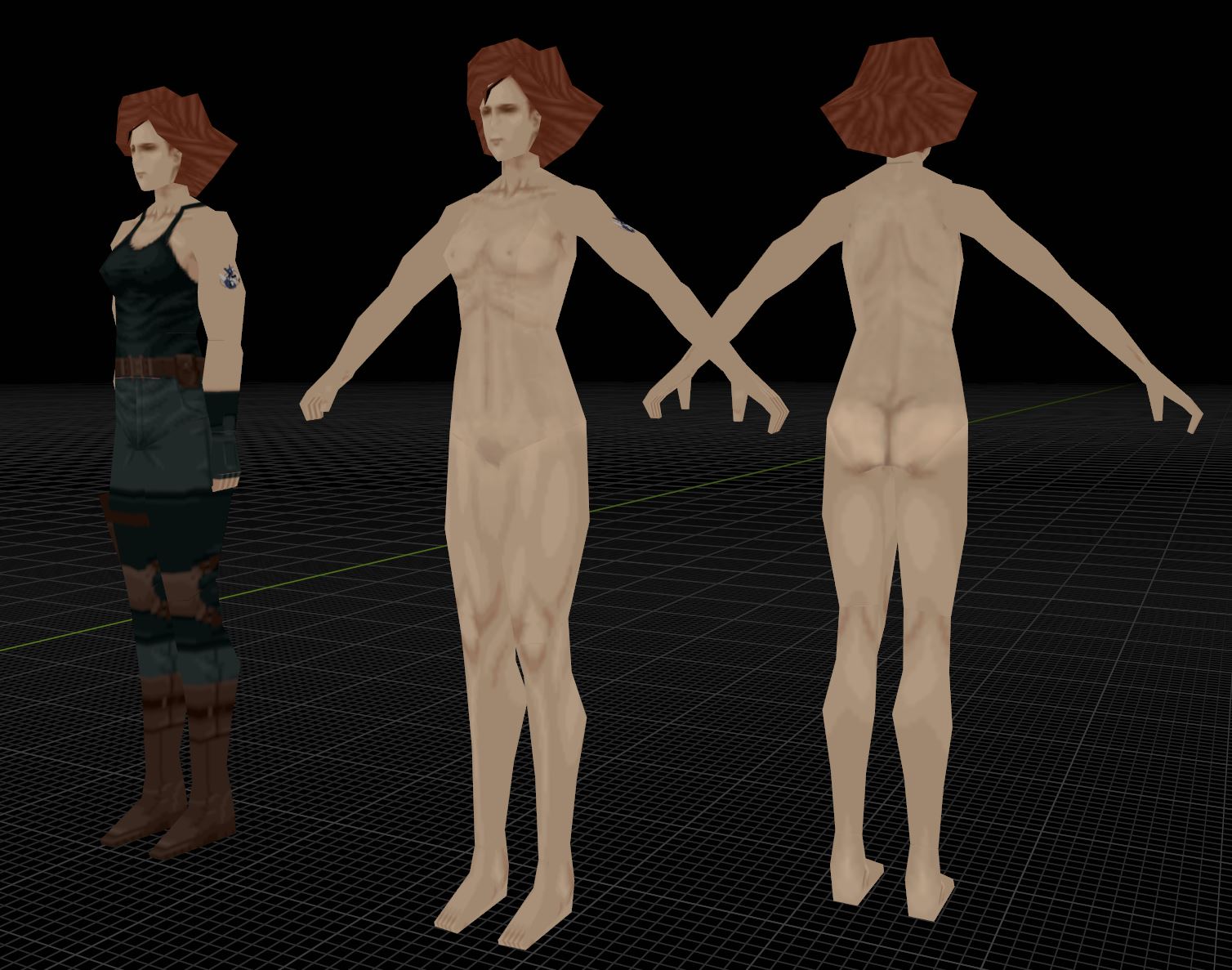 Meryl Silverburgh (Metal Gear) Rule 34 Image