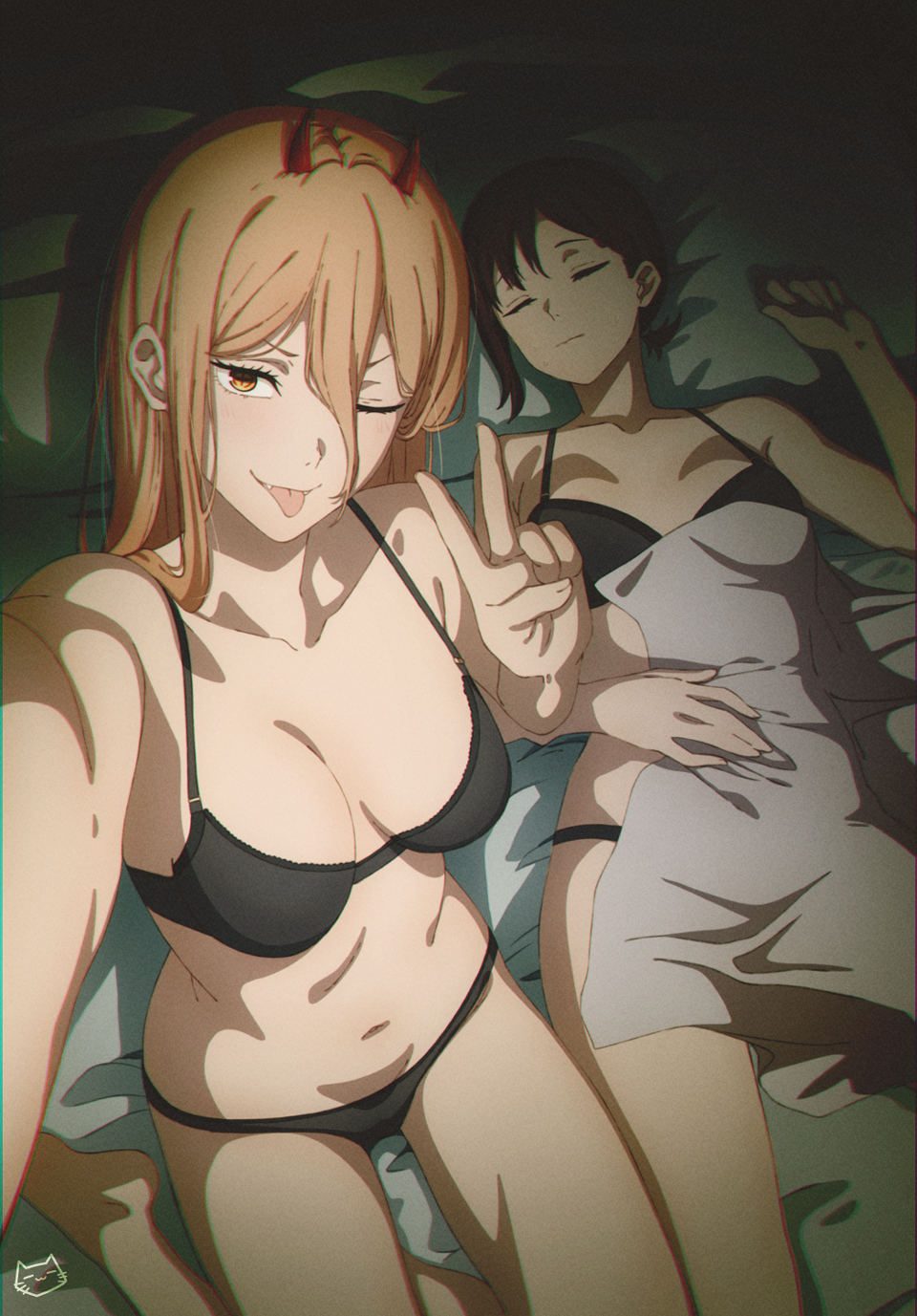 Higashiyama Kobeni (Chainsaw Man) Rule 34 Image