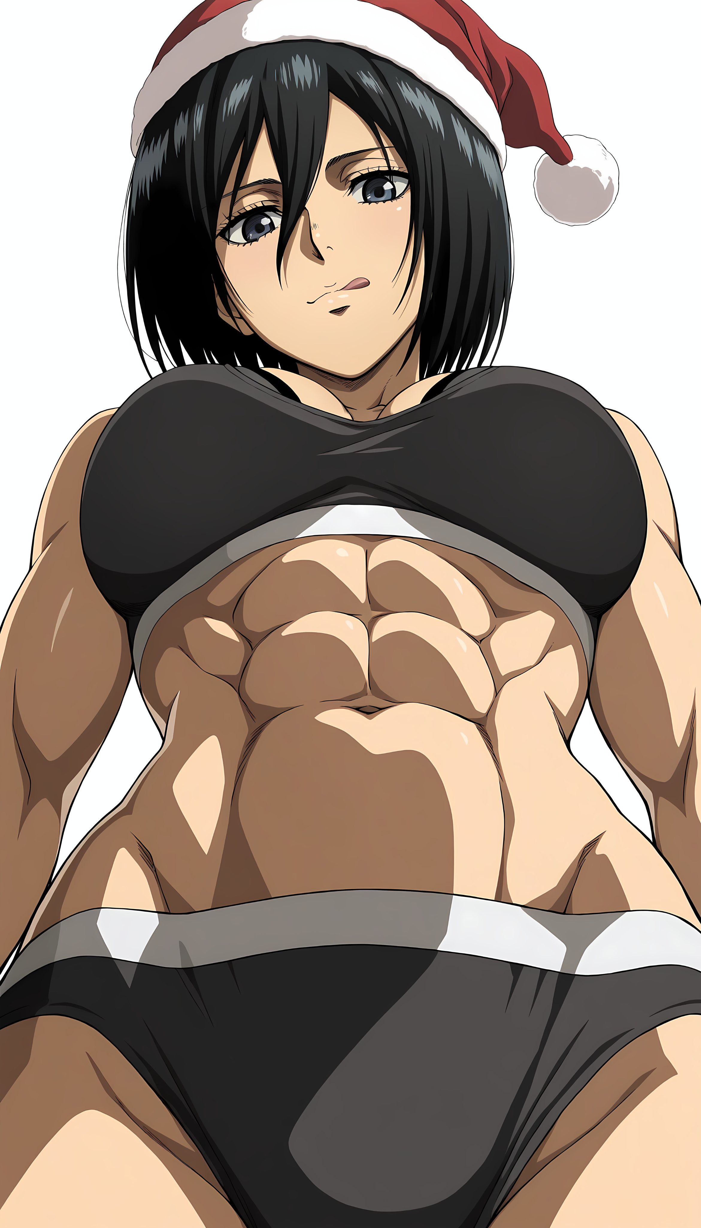 Mikasa Ackerman (Attack On Titan) Rule 34 Image