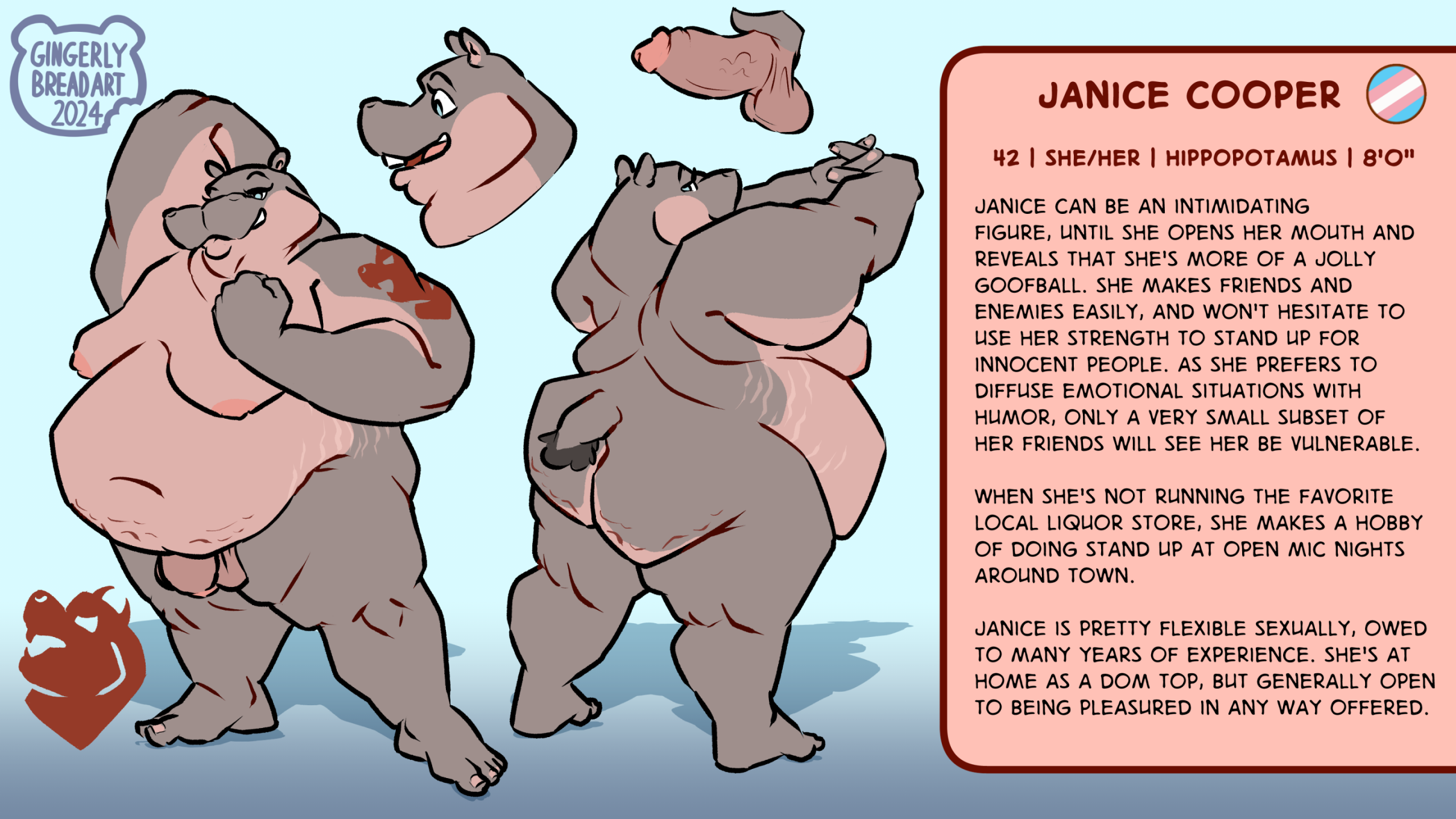 Janice (Gingerlybreadart) Rule 34 Image