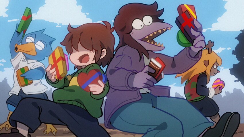 Kris (Deltarune) Rule 34 Image