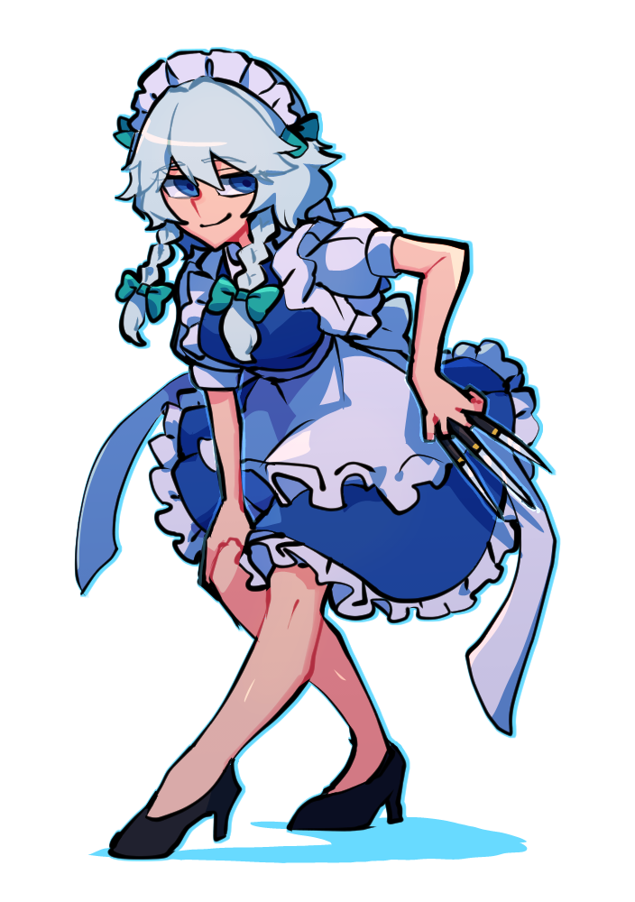 Izayoi Sakuya (Touhou) Rule 34 Image