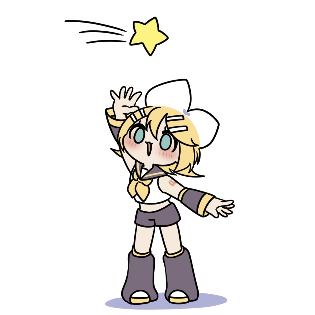 Kagamine Rin (Vocaloid) Rule 34 Image