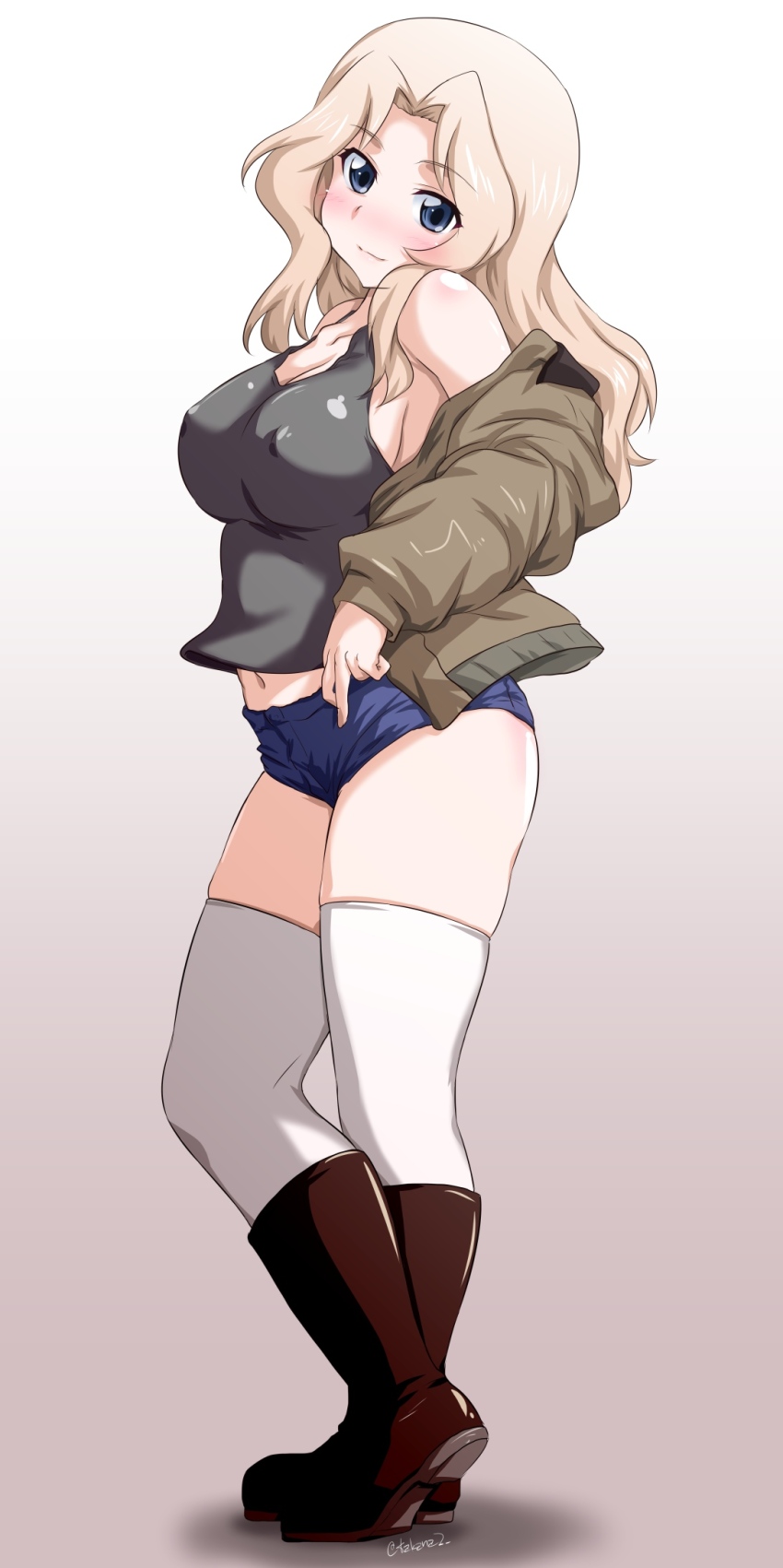 Kay (Girls Und Panzer) Rule 34 Image