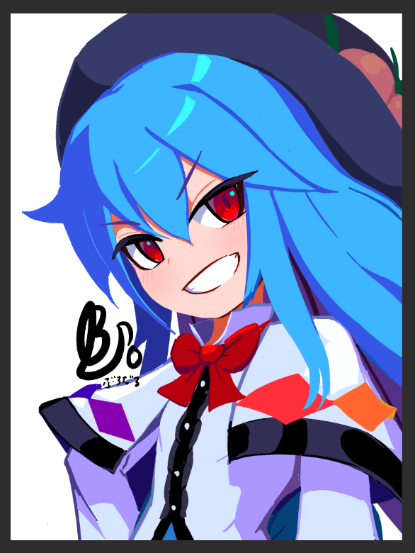 Hinanawi Tenshi (Touhou) Rule 34 Image