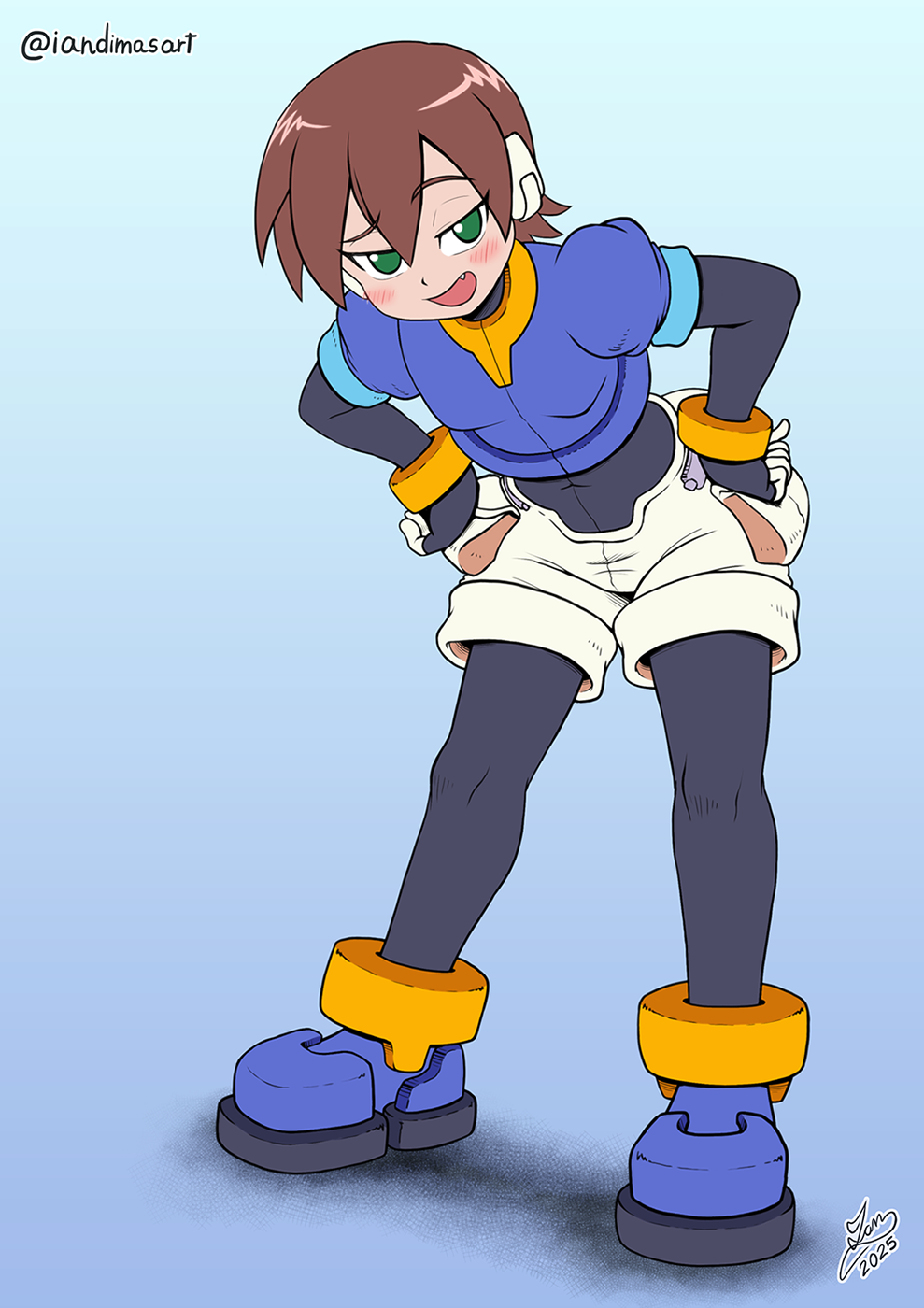 Aile (Mega Man Zx) Rule 34 Image
