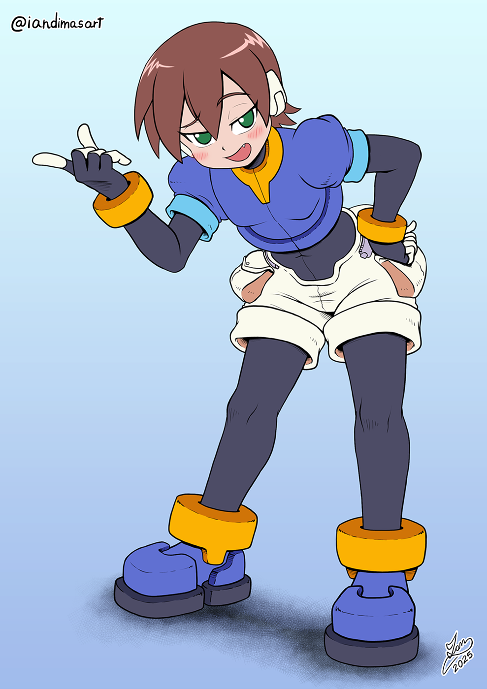Aile (Mega Man Zx) Rule 34 Image