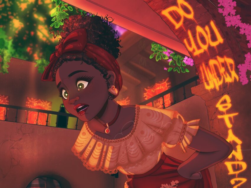 Dolores Madrigal (Encanto) Rule 34 Image