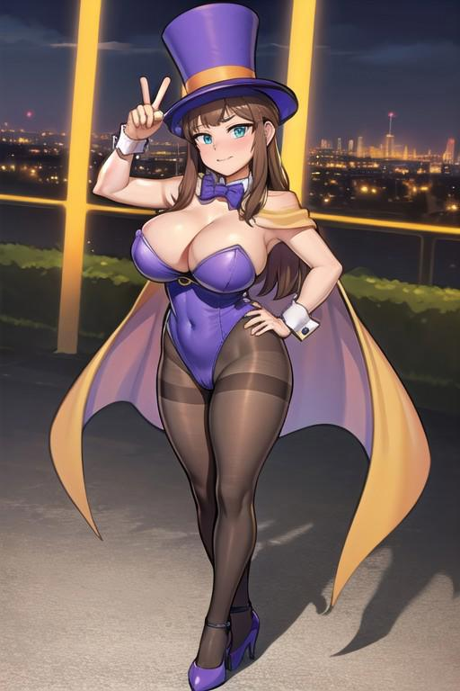 Hat Adult (A Hat In Time) Rule 34 Image