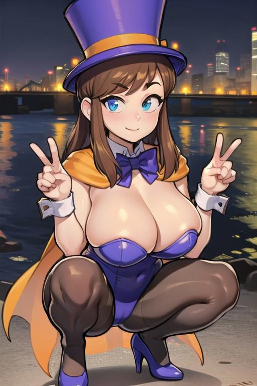 Hat Adult (A Hat In Time) Rule 34 Image
