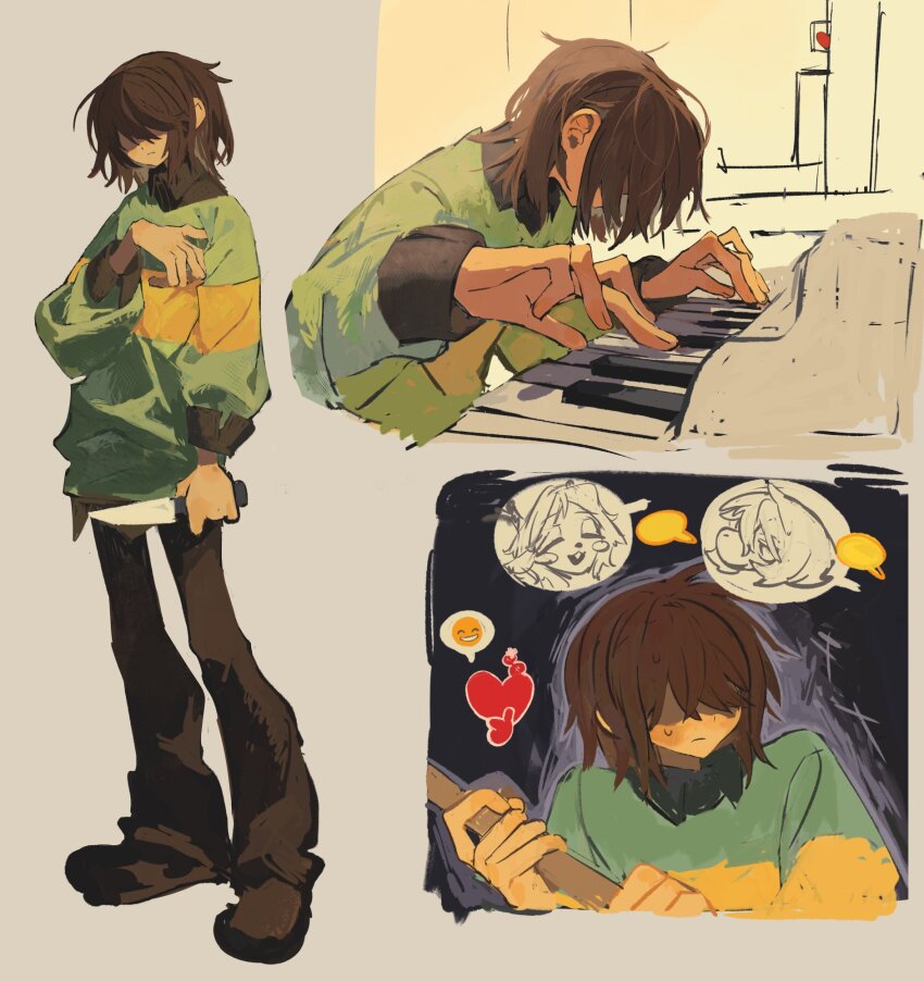 Kris (Deltarune) Rule 34 Image