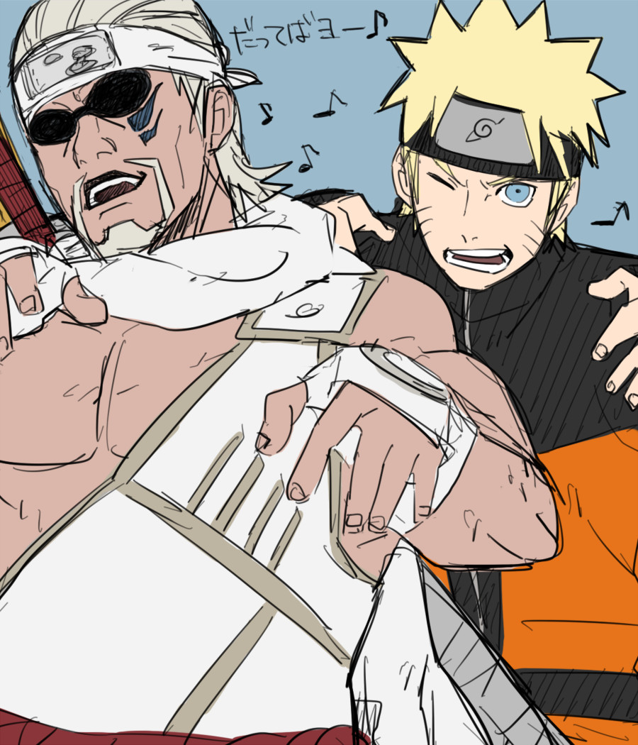 Killer Bee (Naruto (Series)) Rule 34 Image
