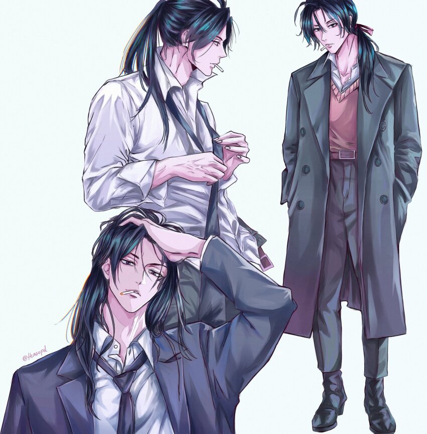 Sherlock Holmes (Yuukoku No Moriarty) Rule 34 Image