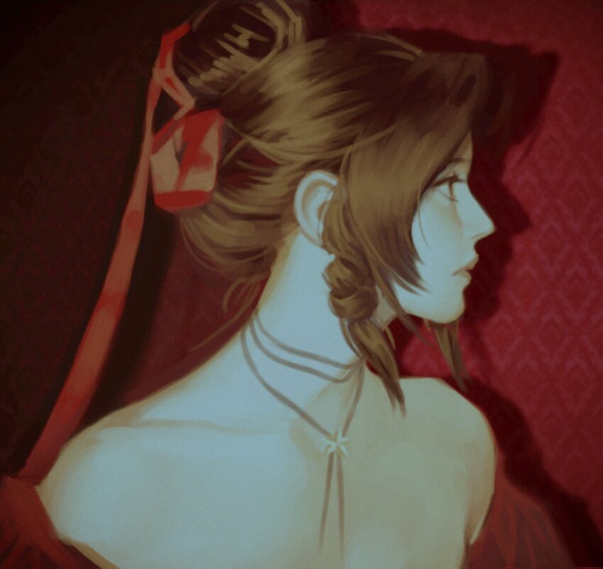 Aerith Gainsborough (Final Fantasy) Rule 34 Image