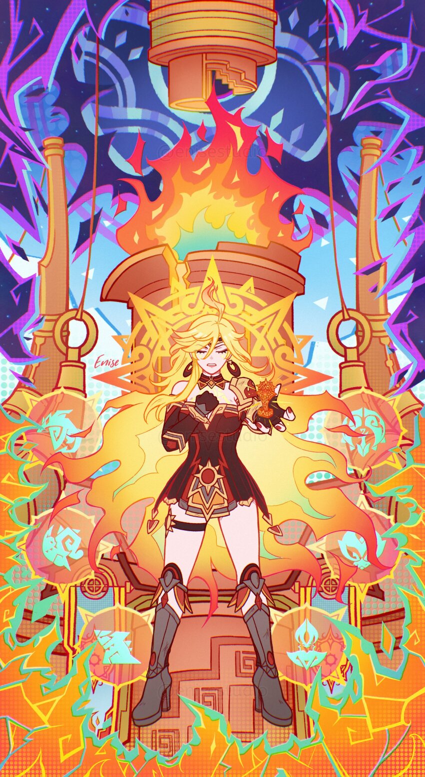 Mavuika (Genshin Impact) Rule 34 Image