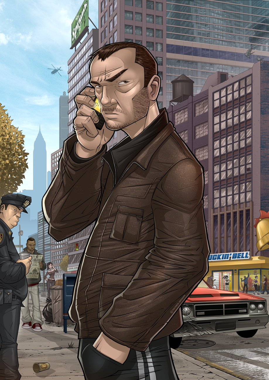 Niko Bellic (Deviantart) Rule 34 Image