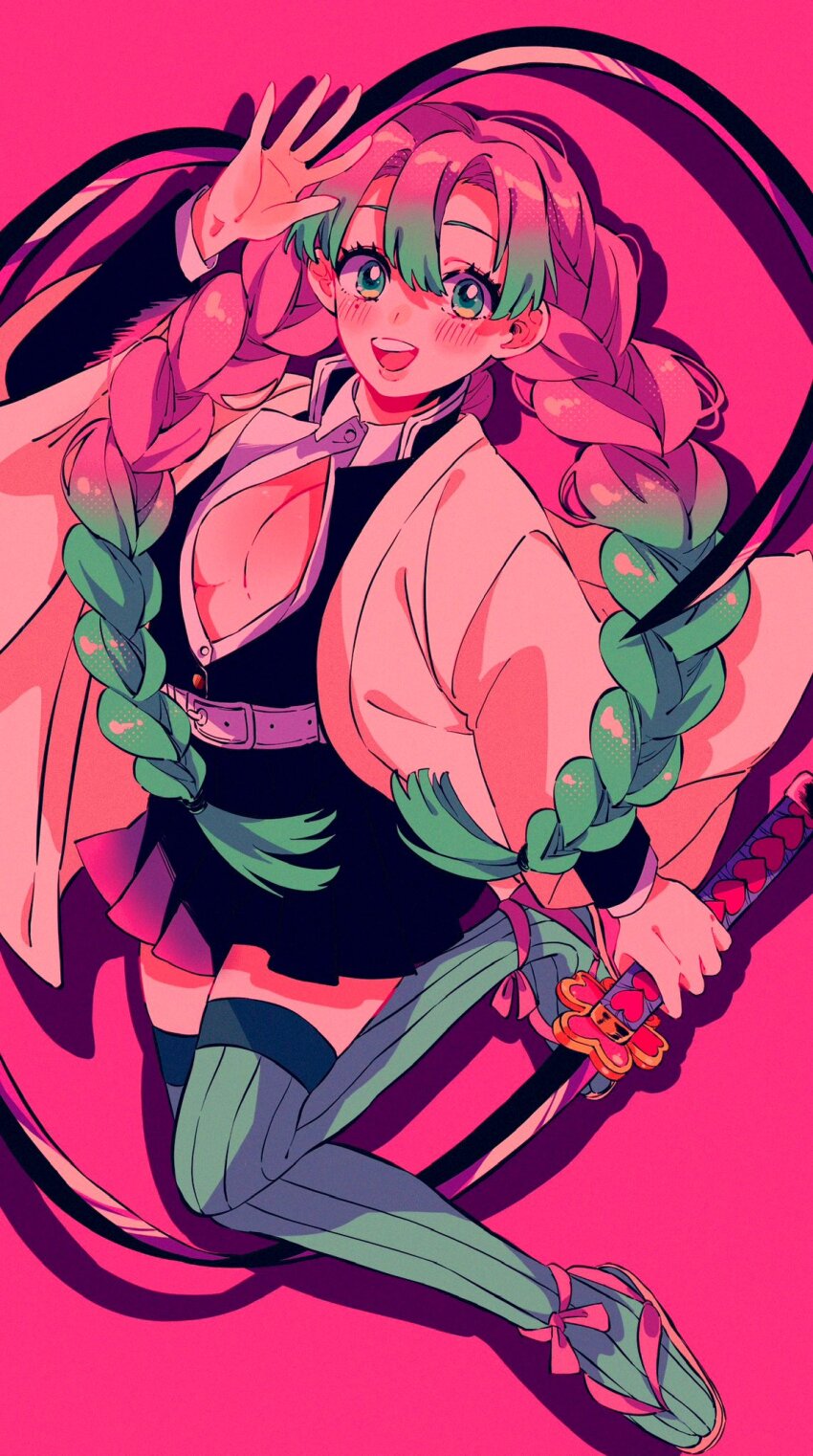 Kanroji Mitsuri (Kimetsu No Yaiba) Rule 34 Image